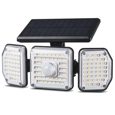 Solar LED-lamp met bewegingssensor Maclean IP65, 4W, 320lm, 4000K, Li-ion 1200 mAh, 3 bedrijfsmodi MCE615