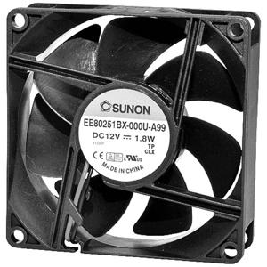 Sunon EF80252B1-1000U-A99 Axiaalventilator 24 V/DC (l x b x h) 80 x 80 x 25 mm