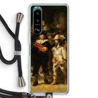 De Nachtwacht: Sony Xperia 5 III Transparant Hoesje met koord