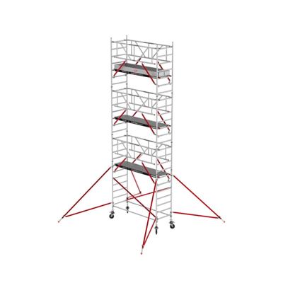 Altrex RS TOWER 51 PLUS rolsteiger | 8.20 m | 0.90 m | 2.45 m Fiber-Deck platform | Safe-Quick + schoren - TX511038