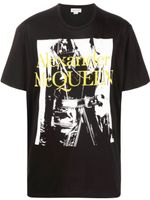 Alexander McQueen t-shirt en coton à logo imprimé - Noir Alexander McQueen t-shirt en coton à logo imprimé - Noir