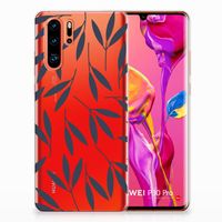 Huawei P30 Pro TPU Case Leaves Blue