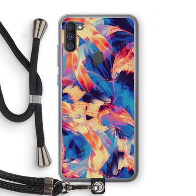 Tuesday Night: Samsung Galaxy A11 Transparant Hoesje met koord