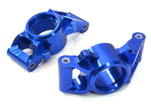 Integy Billet Machined Rear Hub Carrier, Blue - Traxxas X-Maxx