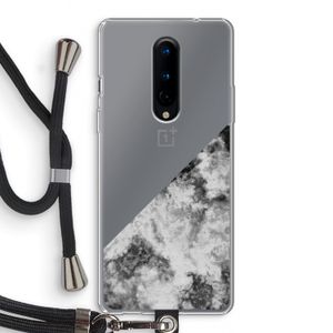 Onweer: OnePlus 8 Transparant Hoesje met koord