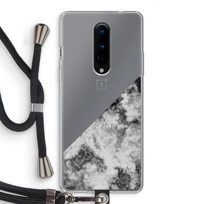 Onweer: OnePlus 8 Transparant Hoesje met koord