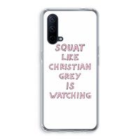 Christian Grey: OnePlus Nord CE 5G Transparant Hoesje