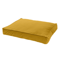 Madison Velours Lounge Cushion Geel L