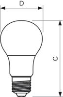 Philips CorePro energy-saving lamp 5,5 W E27 F - thumbnail