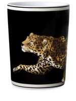 Dolce & Gabbana verre en porcelaine à imprimé tigre - Noir