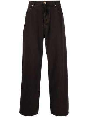 EYTYS jean droit Benz à taille haute - Marron