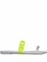 Giuseppe Zanotti sandales Ring Plexi - Jaune - thumbnail