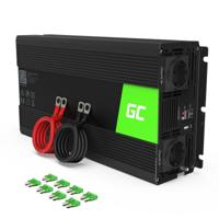 Green Cell INV19 netvoeding & inverter Auto 1500 W Zwart