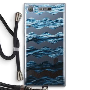 Oceaan: Sony Xperia XZ1 Transparant Hoesje met koord