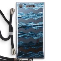 Oceaan: Sony Xperia XZ1 Transparant Hoesje met koord
