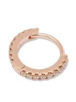 MARIA TASH boucle d'oreille Eternity en or rose 18ct ornée de diamants