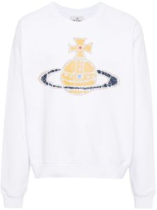 Vivienne Westwood sweat Time Machine à imprimé Orb - Blanc