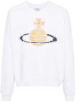 Vivienne Westwood sweat Time Machine à imprimé Orb - Blanc - thumbnail