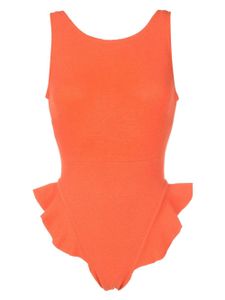 Clube Bossa maillot de bain Goya à taille haute - Orange