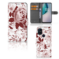 Hoesje OnePlus Nord N10 Watercolor Flowers - thumbnail