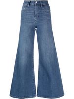 FRAME Le Palazzo Crop wide-leg jeans - Bleu