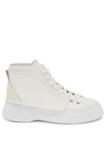 JW Anderson baskets montantes à design à empiècements - Blanc