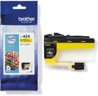 Brother inktcartridge, 750 pagina&apos;s, OEM LC-424Y, geel