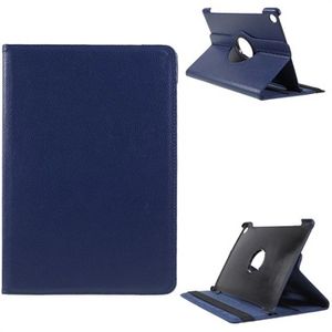 Huawei MediaPad M5 10/M5 10 (Pro) Rotary Case - Donkerblauw