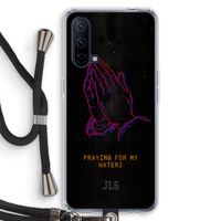 Praying For My Haters: OnePlus Nord CE 5G Transparant Hoesje met koord