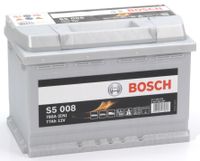 Bosch auto accu S5008 - 77Ah - 780A - voor voertuigen zonder start-stopsysteem S5008 - thumbnail