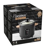 Bestron ARC100BW rijstkoker 1 l 400 W Zwart - thumbnail