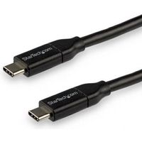 StarTech.com USB-C naar USB-C kabel met 5A/100W Power Delivery M/M 3 m USB 2.0 USB-IF certificatie - thumbnail