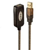 USB-kabel LINDY 42631 20 m Zwart