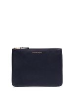 Comme Des Garçons Wallet pochette zippée à logo - Bleu