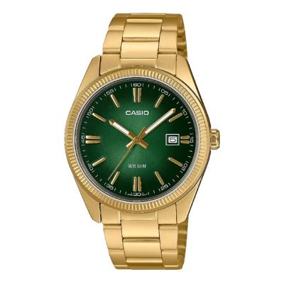 Casio MTP-1302PGC-3AVEF Groen Heren horloge
