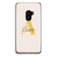 Amber Script: Xiaomi Mi Mix 2 Transparant Hoesje