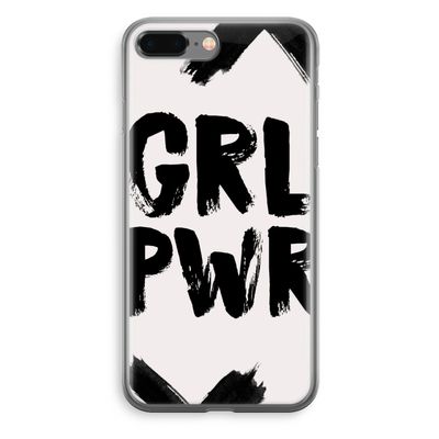 Girl Power #2: iPhone 8 Plus Transparant Hoesje