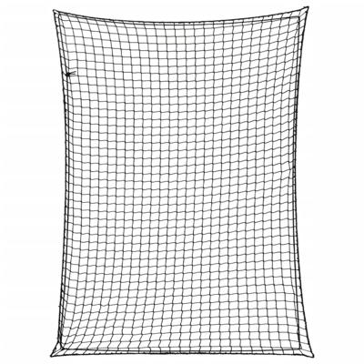 VidaXL Aanhangwagennet elastisch touw 4x3 m polypropeen zwart