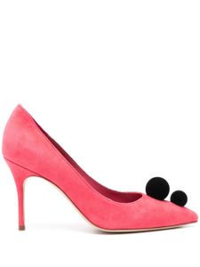 Manolo Blahnik Piera 90mm suede pumps - Rose