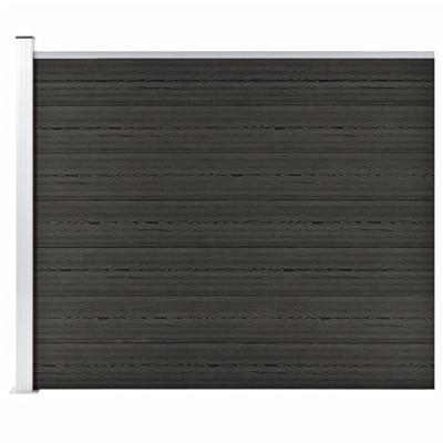 Schuttingpaneel 175x146 cm HKC grijs