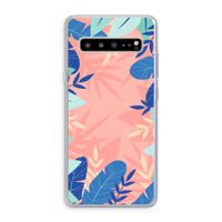 Tropisch: Samsung Galaxy S10 5G Transparant Hoesje