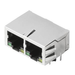 Weidmüller RJ45M T12D 3.3E4G/Y RL 2036460000 Bus, inbouw horizontaal Aantal polen (sensoren) 8 Zilver, Zwart 180 stuk(s)