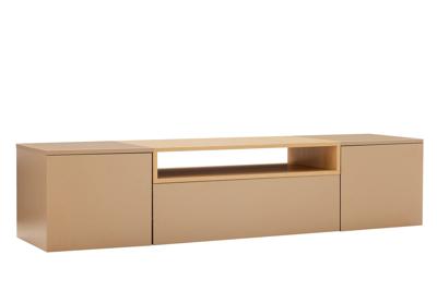 TV-Board LOFT 160cm hangend naturel grijsbeige - 47809