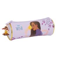 Cilindervormige Schoolpennenzak Wish Lila 20 x 7 x 7 cm