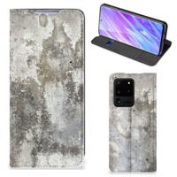 Samsung Galaxy S20 Ultra | Standcase | Beton Print