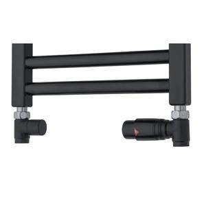 Radiator Aansluitset TVS Valves 210 Zwart TVS Design