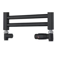 Radiator Aansluitset TVS Valves 210 Zwart TVS Design
