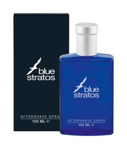 Blue Stratos Aftershave + vapo