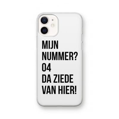 Da ziede van hier: iPhone 12 Transparant Hoesje