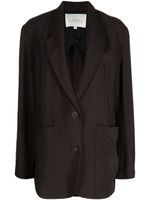 Studio Nicholson blazer Conde à coupe cintrée - Marron
